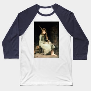 Cinderella - Sir John Everett Millais Baseball T-Shirt